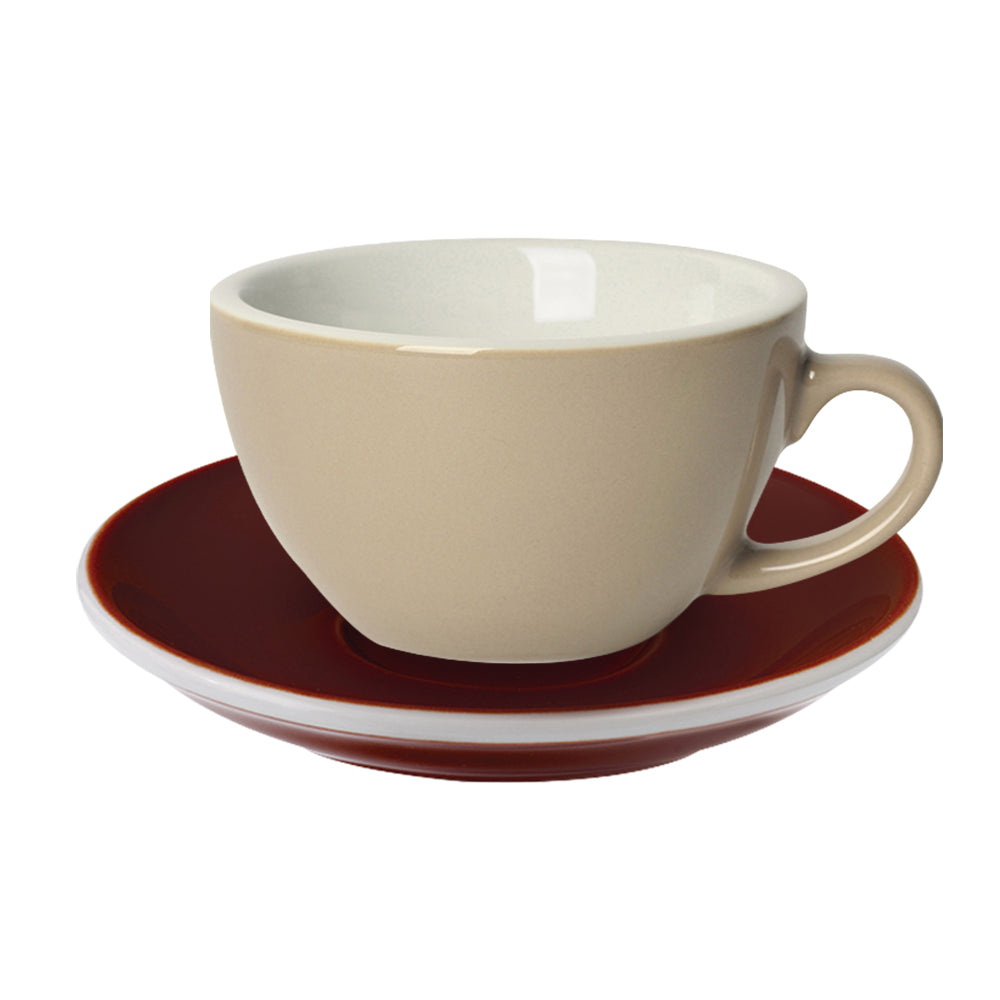 Loveramics Egg Cappuccino Cup (200ml) and Saucer (14.5cm) Set