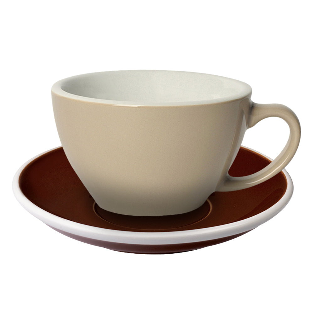 Loveramics Egg Latte Cup (300ml) and Saucer (15.5cm) Set