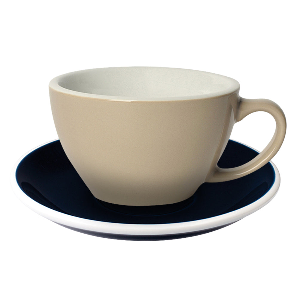 Loveramics Egg Latte Cup (300ml) and Saucer (15.5cm) Set