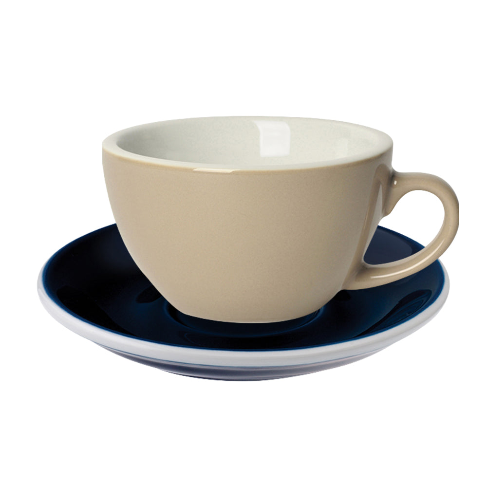 Loveramics Egg Cappuccino Cup (200ml) and Saucer (14.5cm) Set