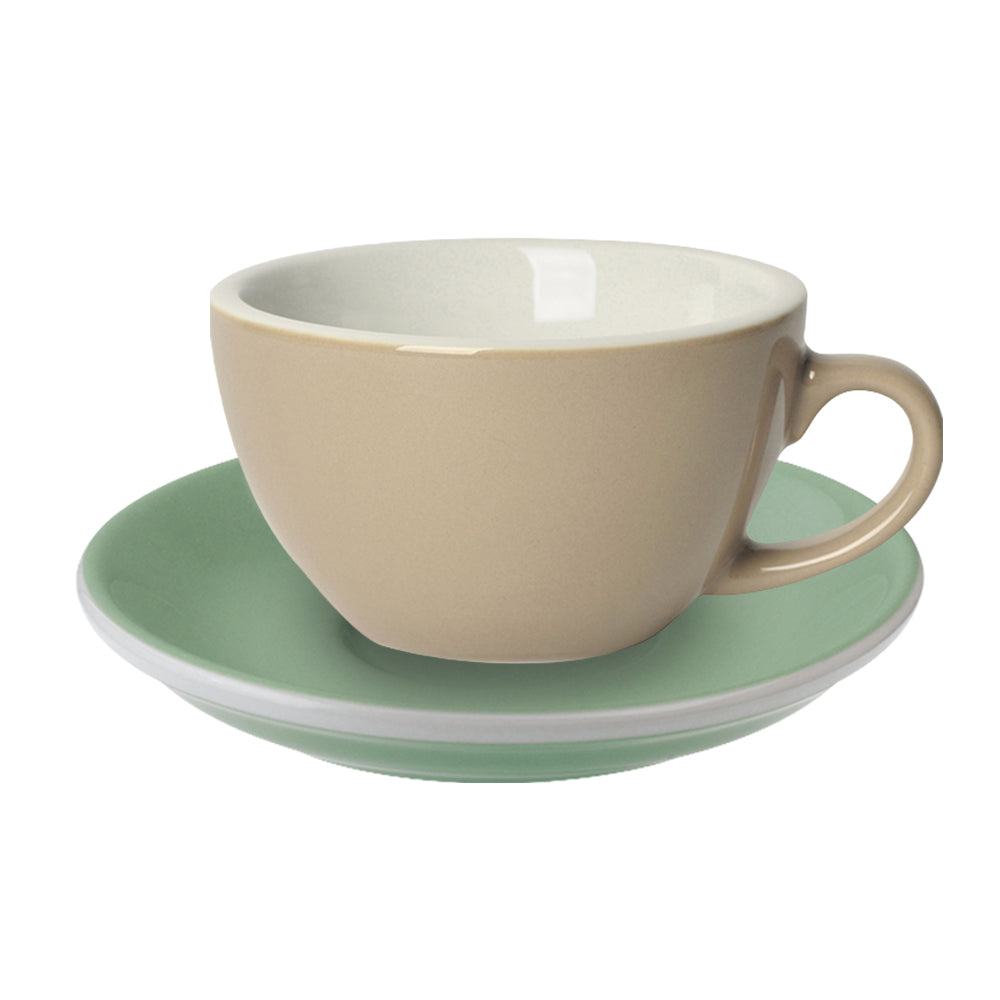 Loveramics Egg Cappuccino Cup (200ml) and Saucer (14.5cm) Set