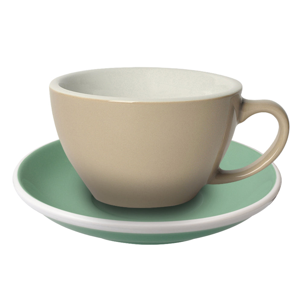 Loveramics Egg Latte Cup (300ml) and Saucer (15.5cm) Set