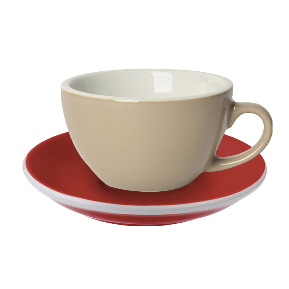 Loveramics Egg Cappuccino Cup (200ml) and Saucer (14.5cm) Set