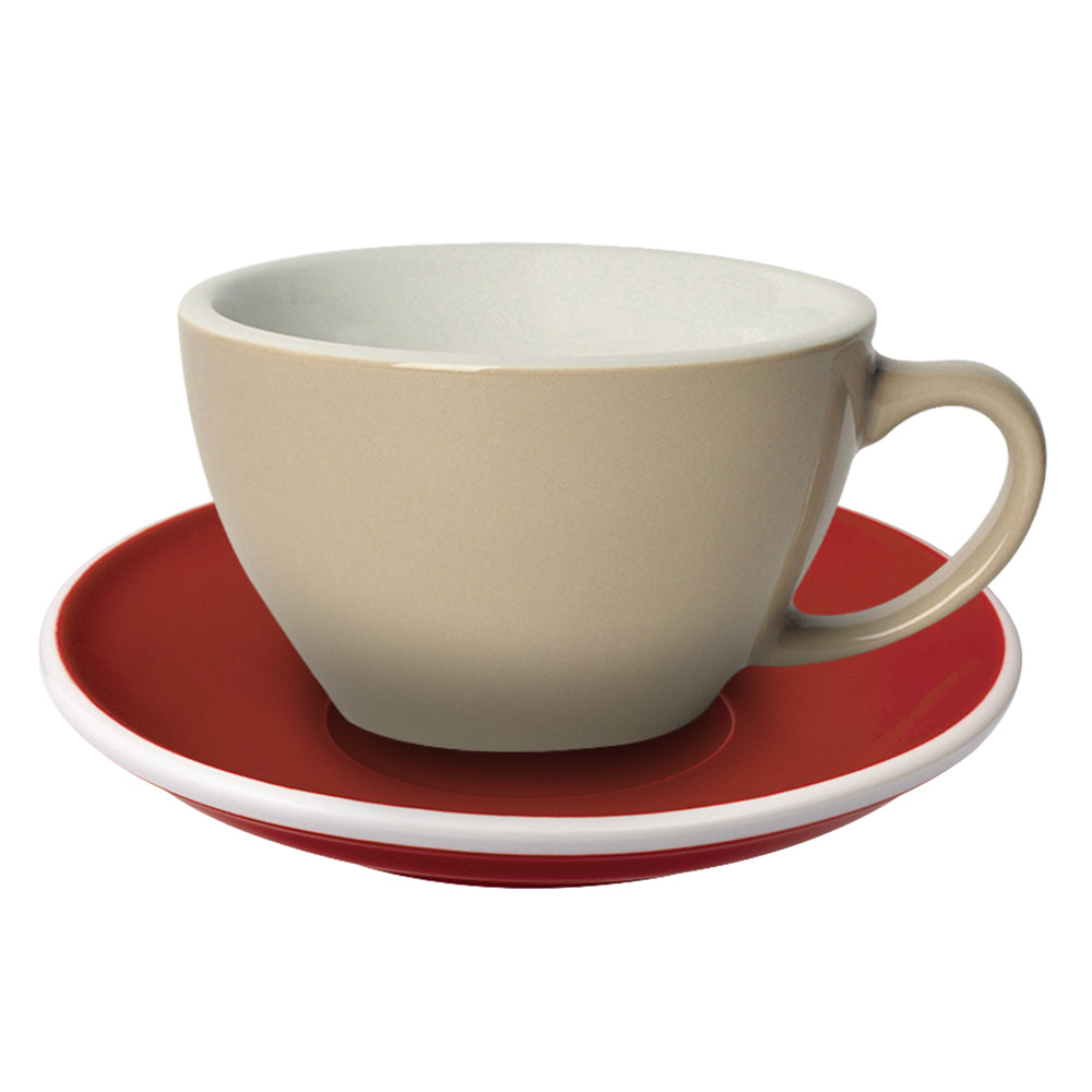 Loveramics Egg Latte Cup (300ml) and Saucer (15.5cm) Set