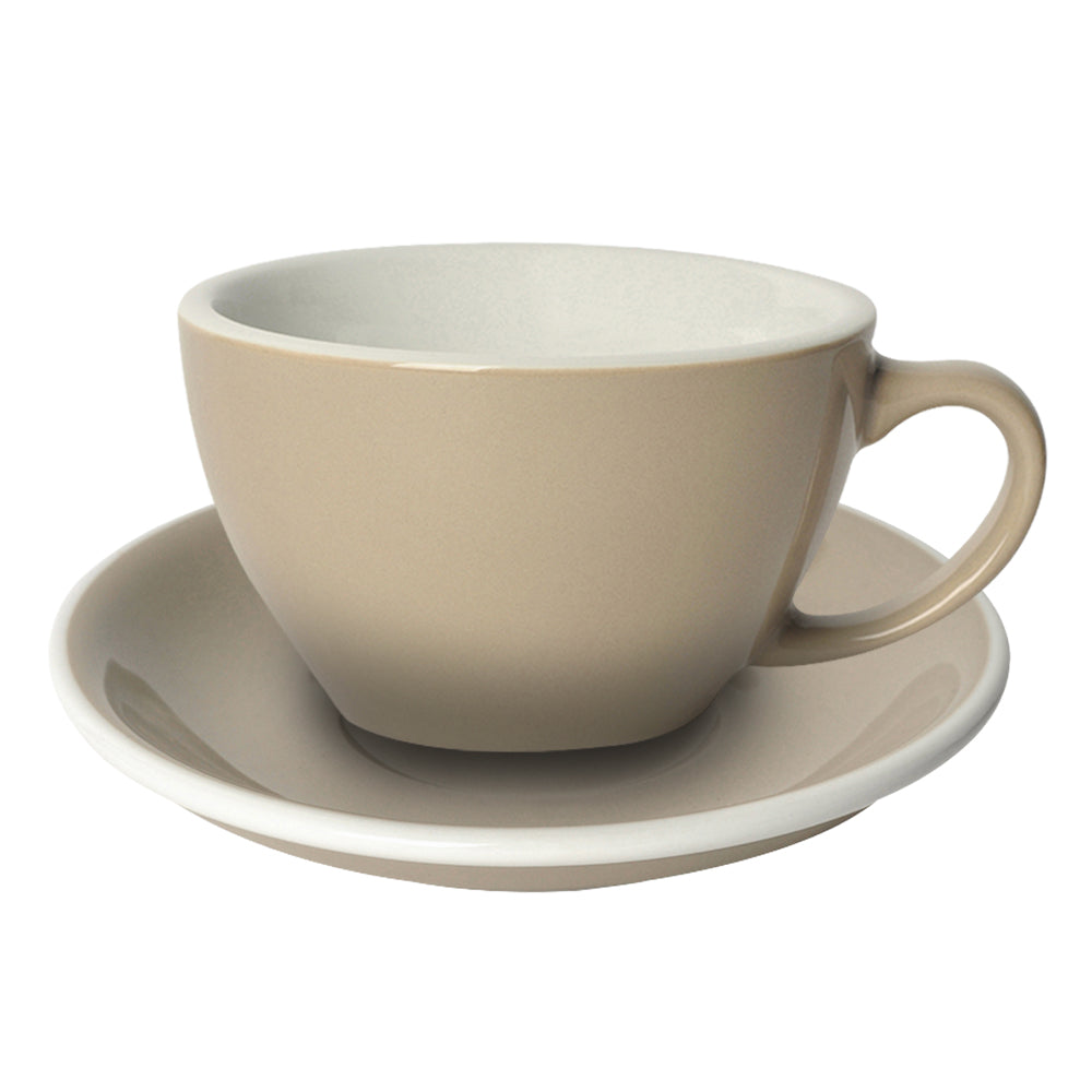 Loveramics Egg Latte Cup (300ml) and Saucer (15.5cm) Set
