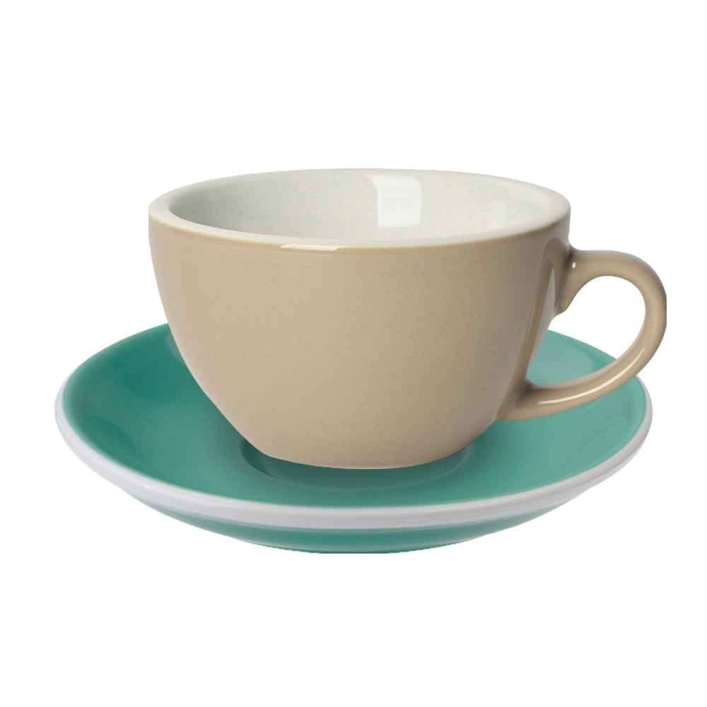 Loveramics Egg Cappuccino Cup (200ml) and Saucer (14.5cm) Set