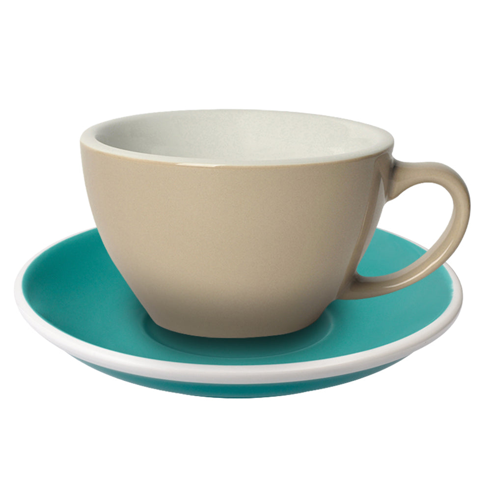 Loveramics Egg Latte Cup (300ml) and Saucer (15.5cm) Set