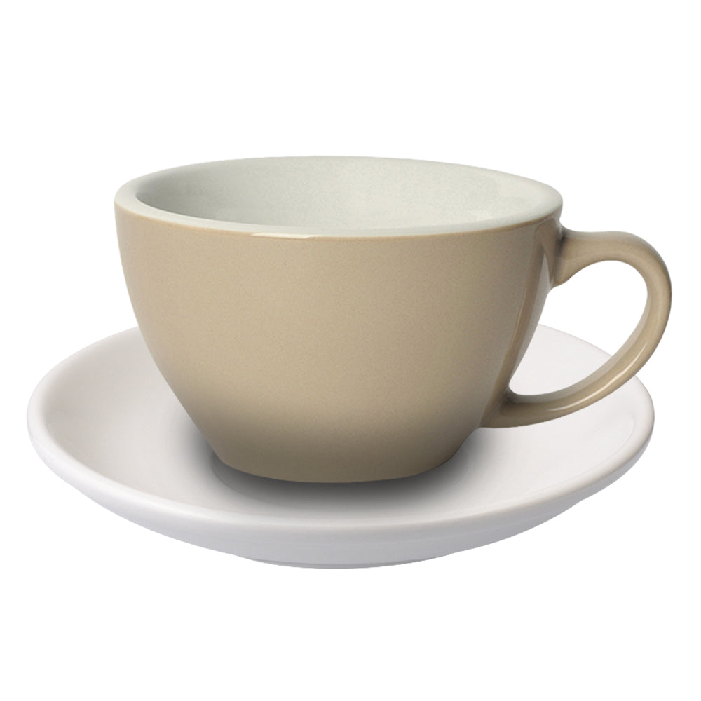 Loveramics Egg Latte Cup (300ml) and Saucer (15.5cm) Set