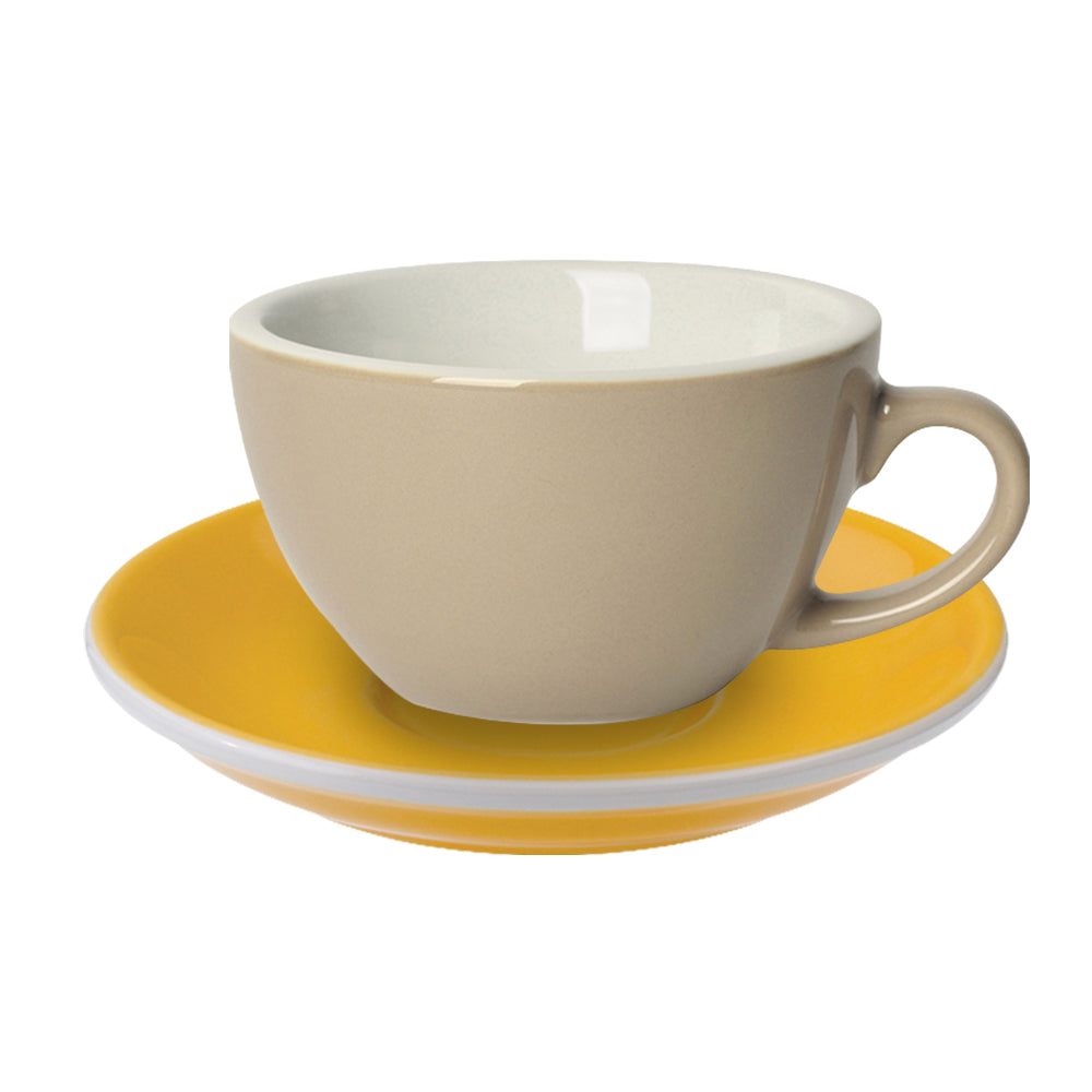 Loveramics Egg Cappuccino Cup (200ml) and Saucer (14.5cm) Set