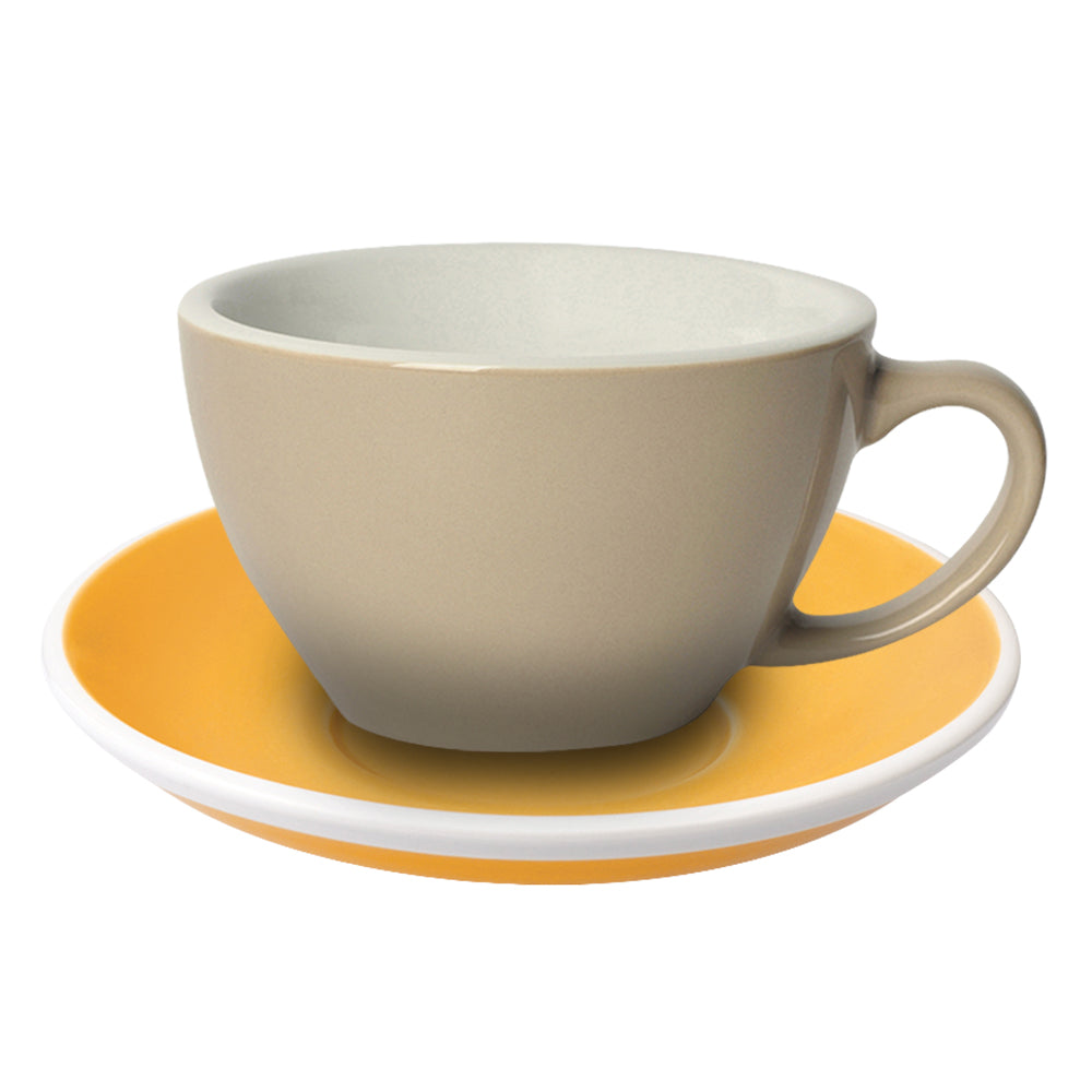 Loveramics Egg Latte Cup (300ml) and Saucer (15.5cm) Set