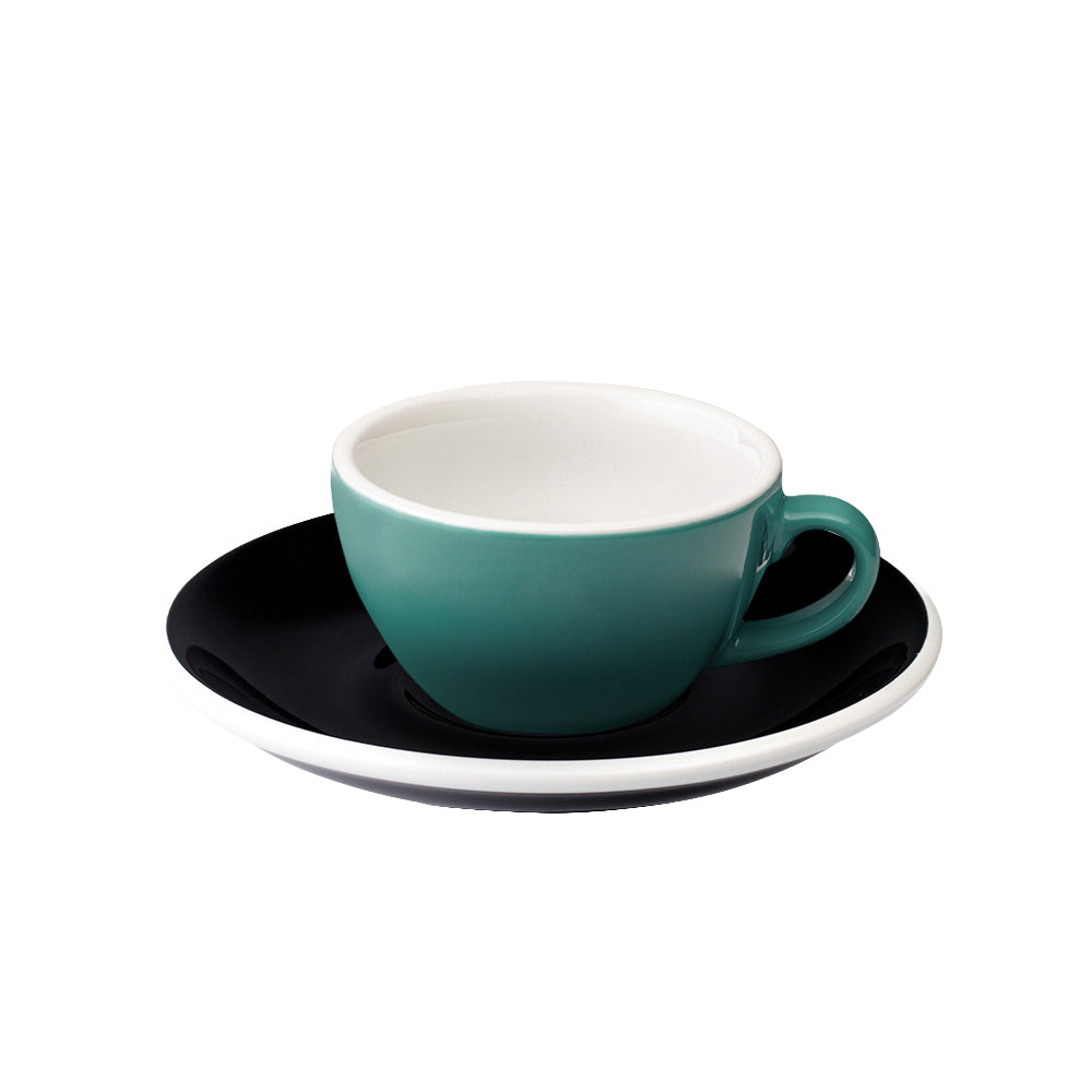 Loveramics Egg Flat White Cup (150ml) and Saucer (14.5cm) Set