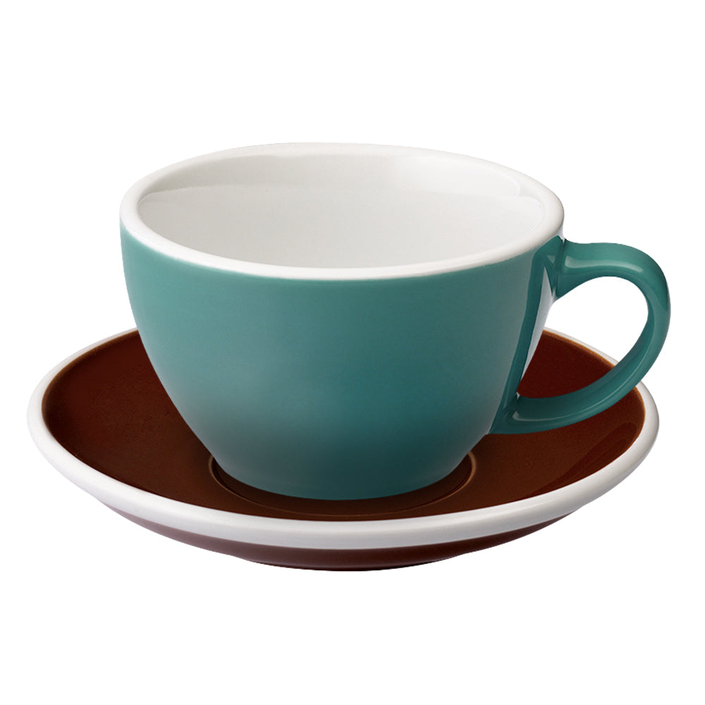 Loveramics Egg Latte Cup (300ml) and Saucer (15.5cm) Set