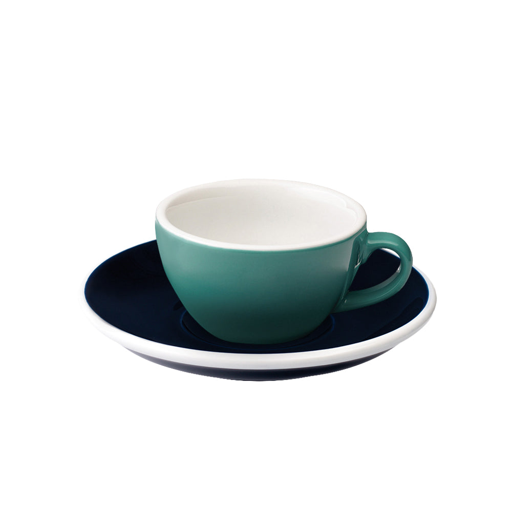 Loveramics Egg Flat White Cup (150ml) and Saucer (14.5cm) Set