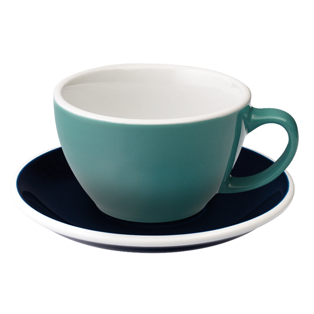 Loveramics Egg Latte Cup (300ml) and Saucer (15.5cm) Set