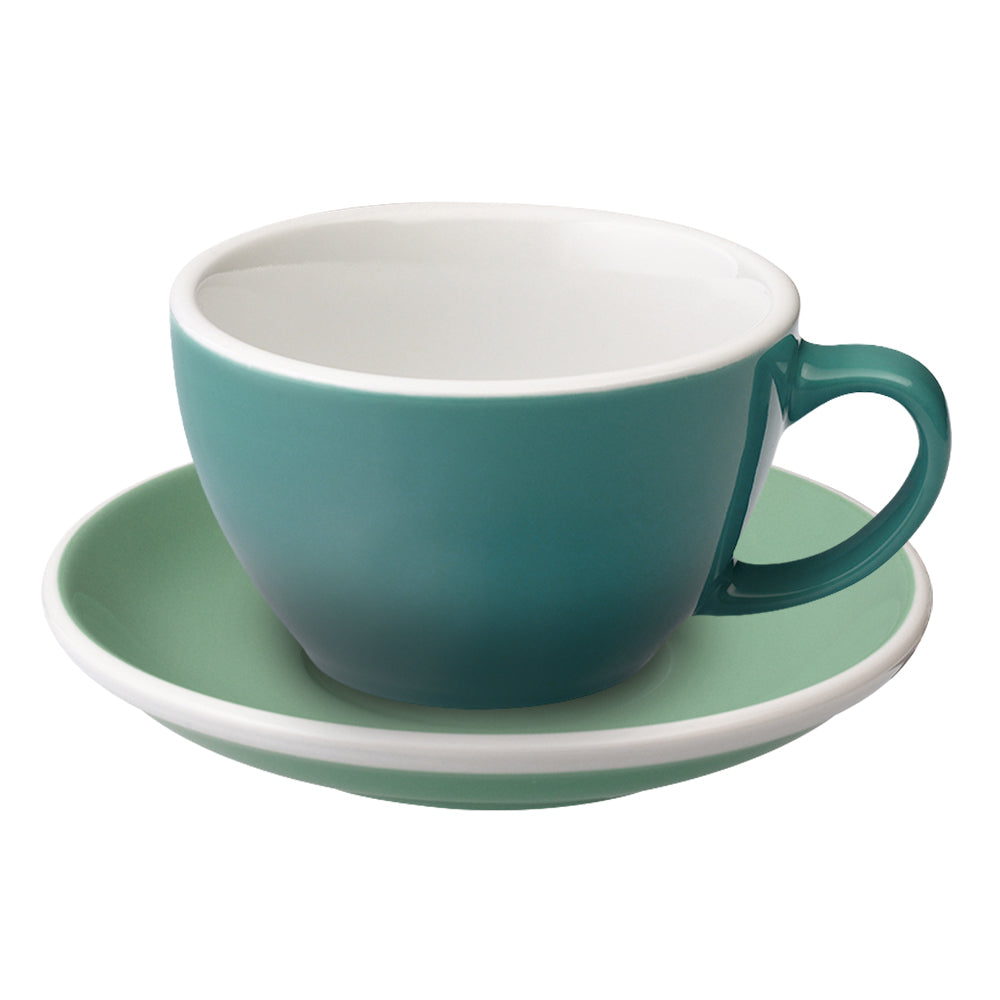 Loveramics Egg Latte Cup (300ml) and Saucer (15.5cm) Set