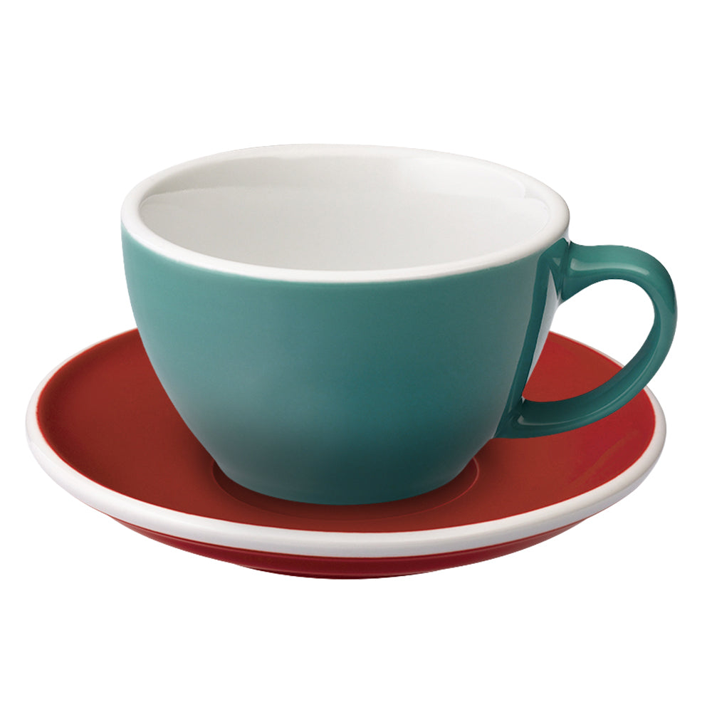 Loveramics Egg Latte Cup (300ml) and Saucer (15.5cm) Set