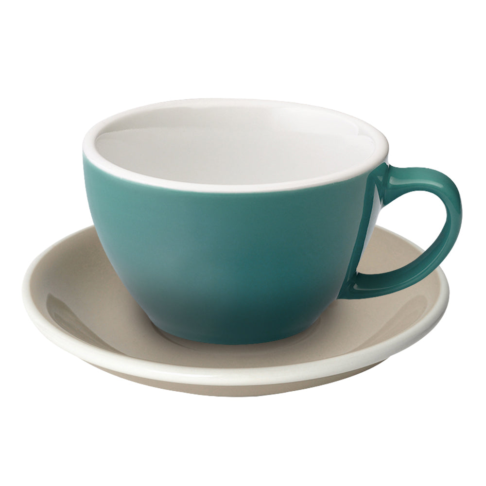 Loveramics Egg Latte Cup (300ml) and Saucer (15.5cm) Set