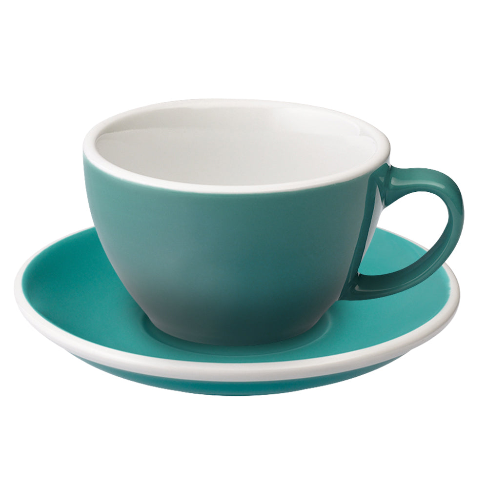 Loveramics Egg Latte Cup (300ml) and Saucer (15.5cm) Set