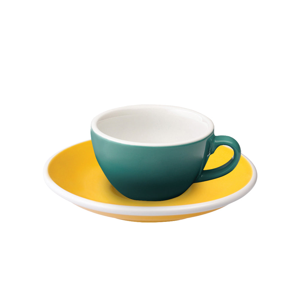 Loveramics Egg Flat White Cup (150ml) and Saucer (14.5cm) Set