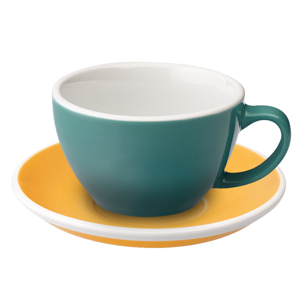 Loveramics Egg Latte Cup (300ml) and Saucer (15.5cm) Set