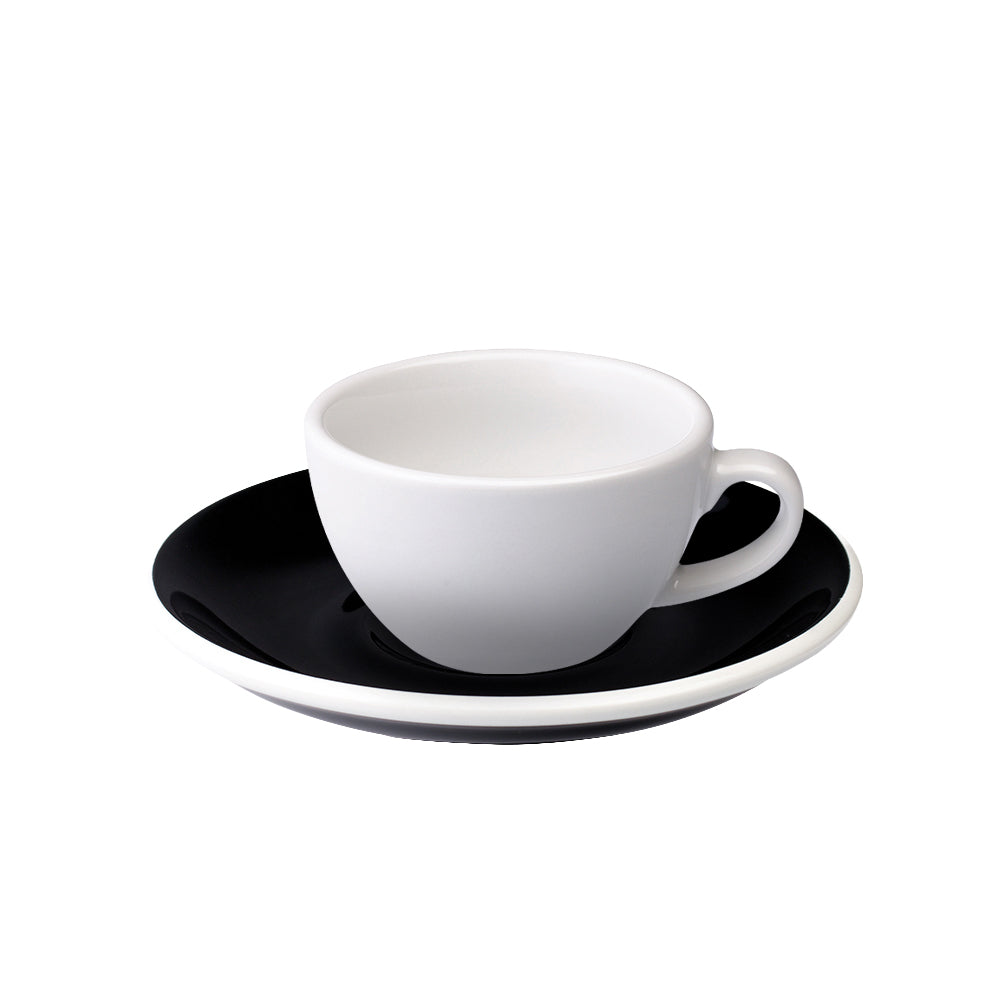 Loveramics Egg Flat White Cup (150ml) and Saucer (14.5cm) Set