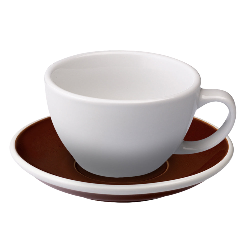 Loveramics Egg Latte Cup (300ml) and Saucer (15.5cm) Set