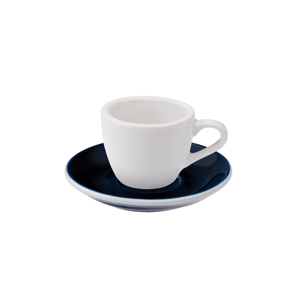 Loveramics Egg Espresso Cup (80ml) and Saucer (11.5cm) Set