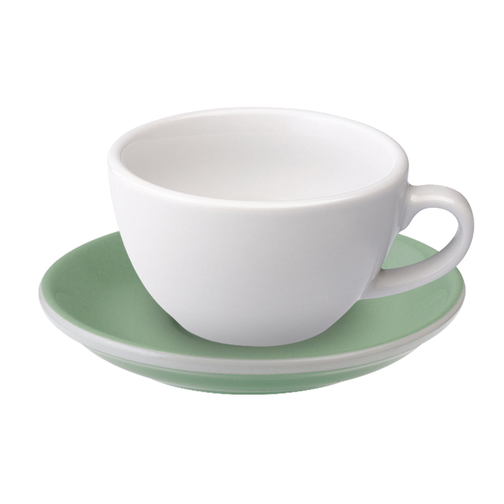 Loveramics Egg Cappuccino Cup (200ml) and Saucer (14.5cm) Set