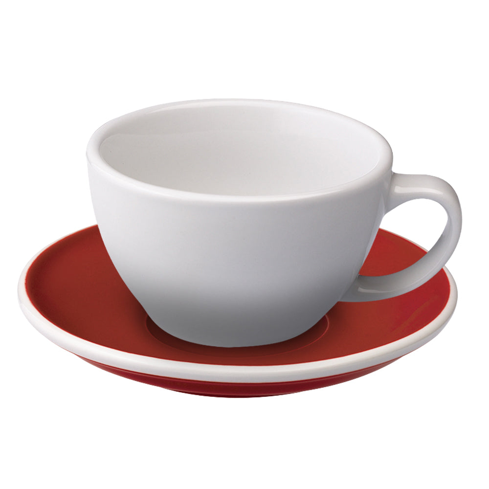 Loveramics Egg Latte Cup (300ml) and Saucer (15.5cm) Set
