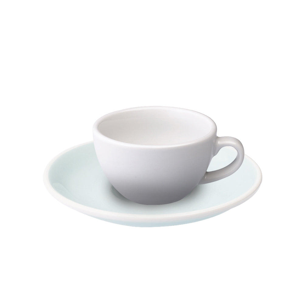 Loveramics Egg Flat White Cup (150ml) and Saucer (14.5cm) Set