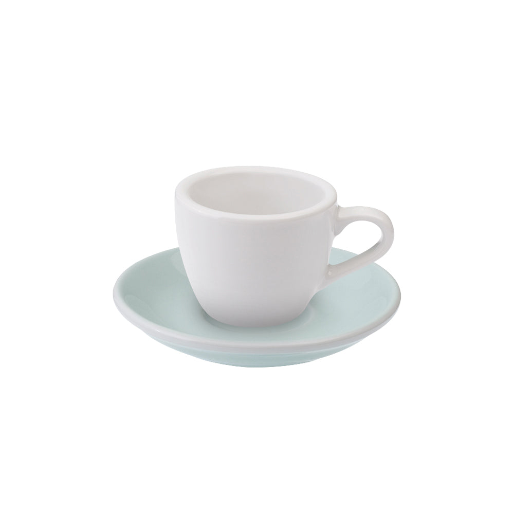 Loveramics Egg Espresso Cup (80ml) and Saucer (11.5cm) Set