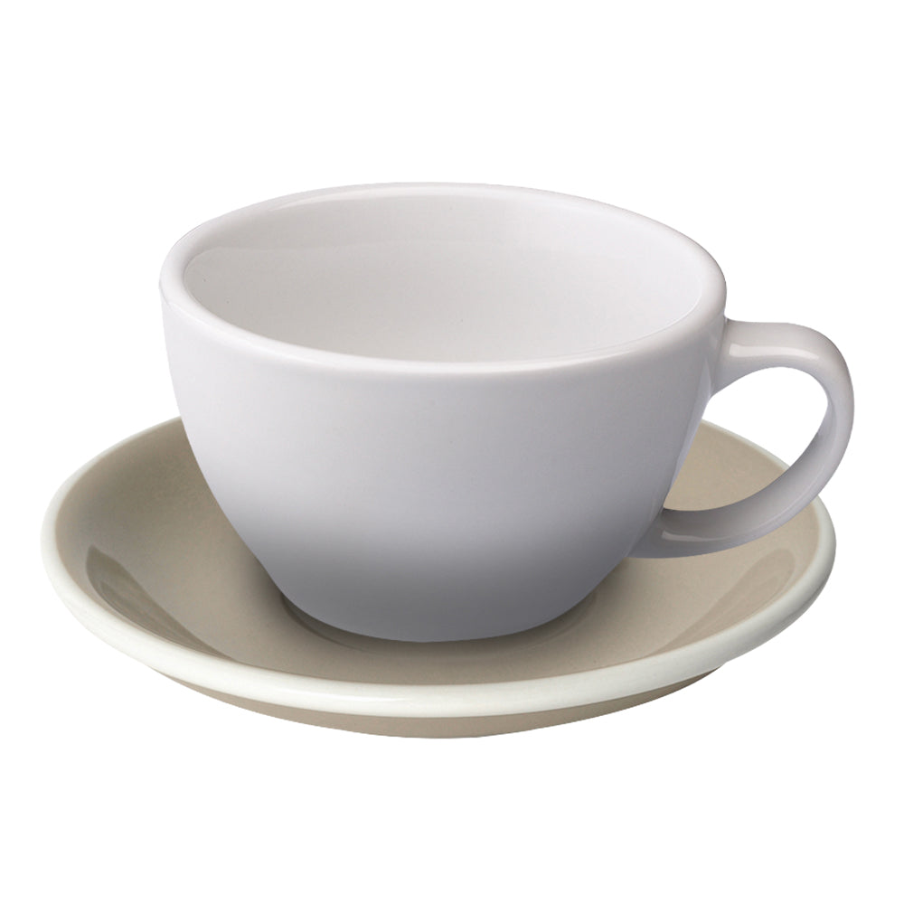 Loveramics Egg Latte Cup (300ml) and Saucer (15.5cm) Set