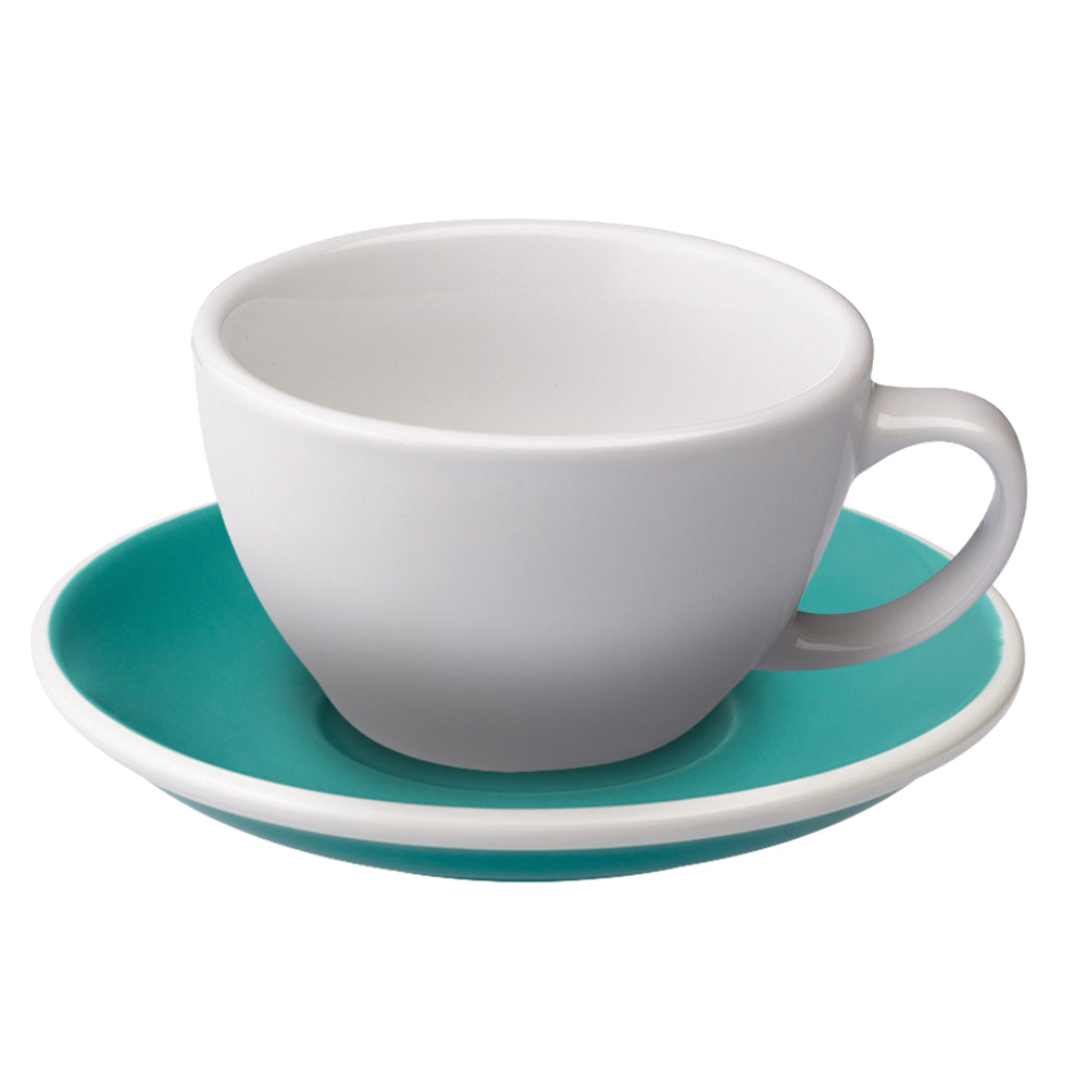 Loveramics Egg Latte Cup (300ml) and Saucer (15.5cm) Set