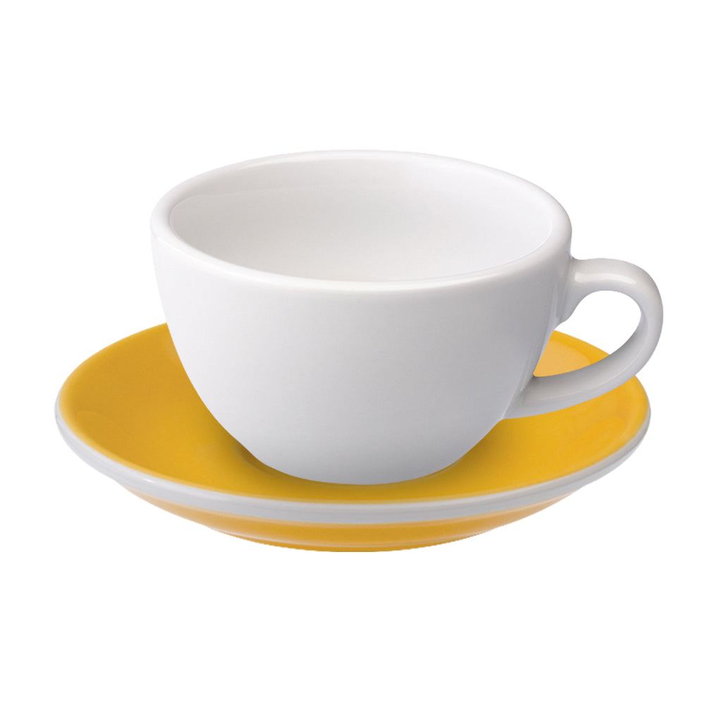Loveramics Egg Cappuccino Cup (200ml) and Saucer (14.5cm) Set