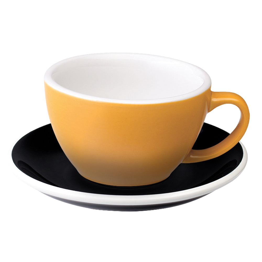 Loveramics Egg Latte Cup (300ml) and Saucer (15.5cm) Set
