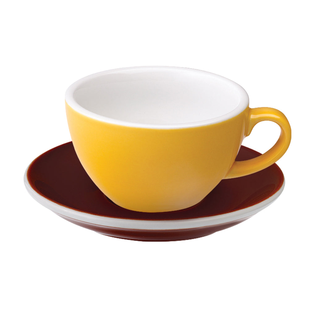 Loveramics Egg Cappuccino Cup (200ml) and Saucer (14.5cm) Set