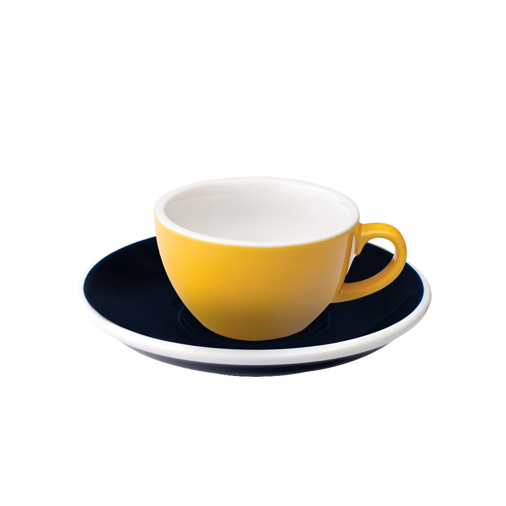Loveramics Egg Flat White Cup (150ml) and Saucer (14.5cm) Set