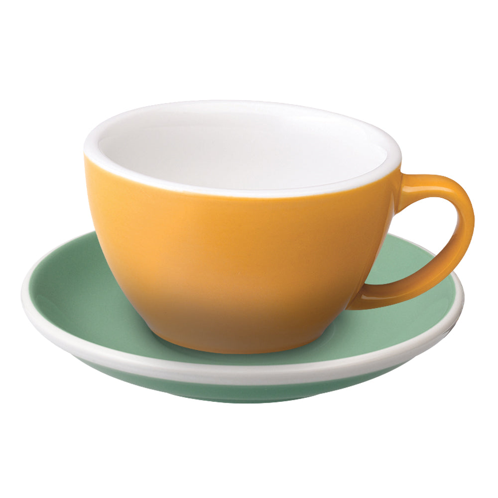 Loveramics Egg Latte Cup (300ml) and Saucer (15.5cm) Set