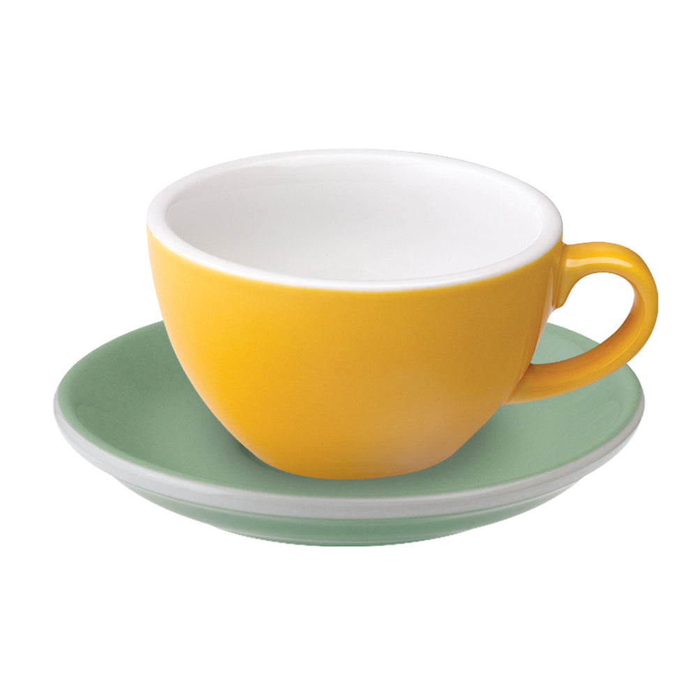 Loveramics Egg Cappuccino Cup (200ml) and Saucer (14.5cm) Set