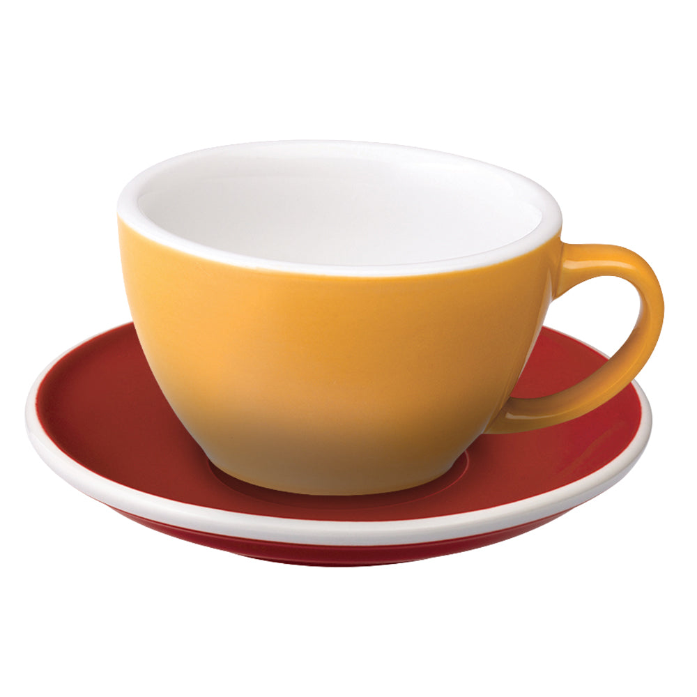 Loveramics Egg Latte Cup (300ml) and Saucer (15.5cm) Set