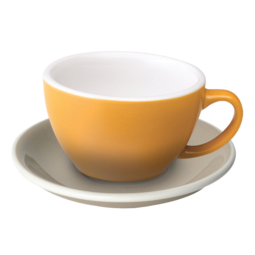 Loveramics Egg Latte Cup (300ml) and Saucer (15.5cm) Set