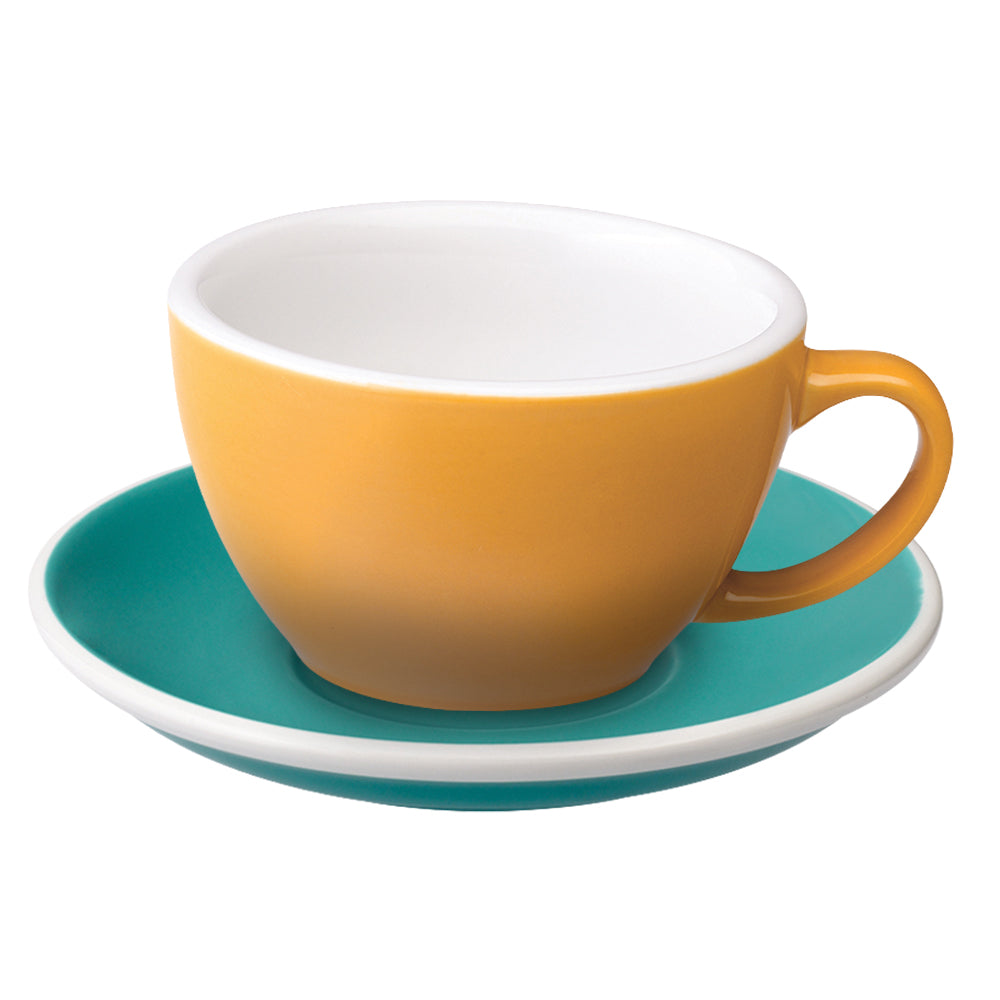 Loveramics Egg Latte Cup (300ml) and Saucer (15.5cm) Set