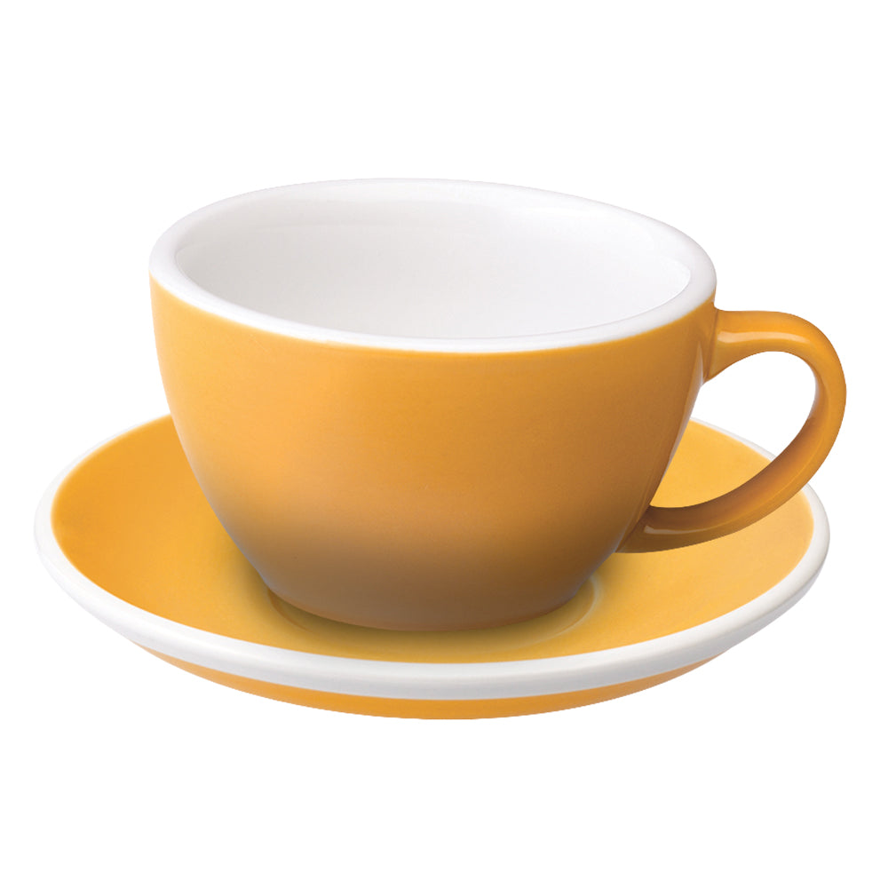 Loveramics Egg Latte Cup (300ml) and Saucer (15.5cm) Set