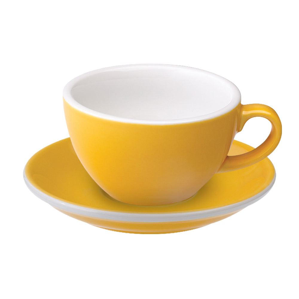 Loveramics Egg Cappuccino Cup (200ml) and Saucer (14.5cm) Set