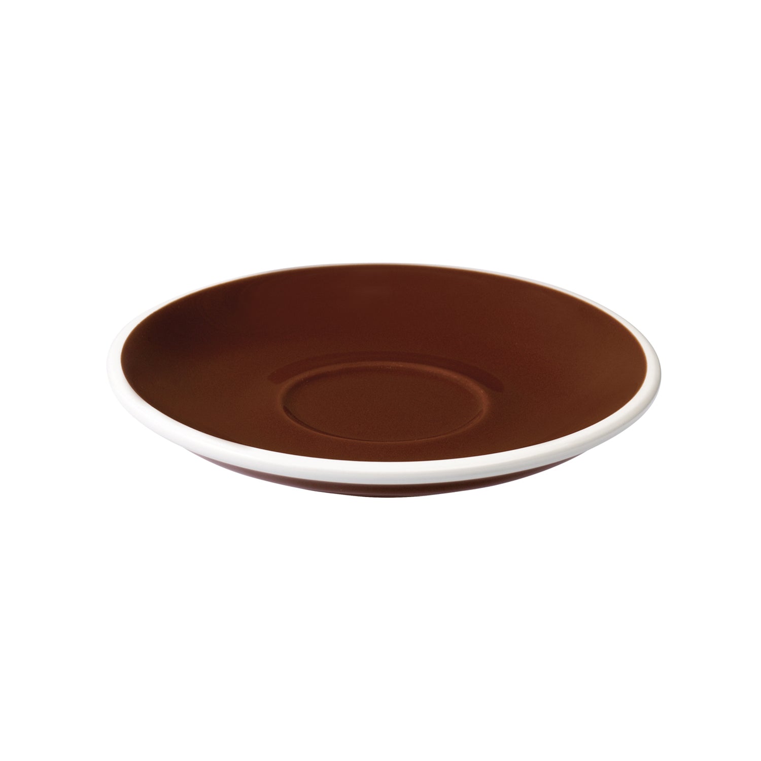 Loveramics Egg Cappuccino / Flat White Saucer (Brown) 14.5cm
