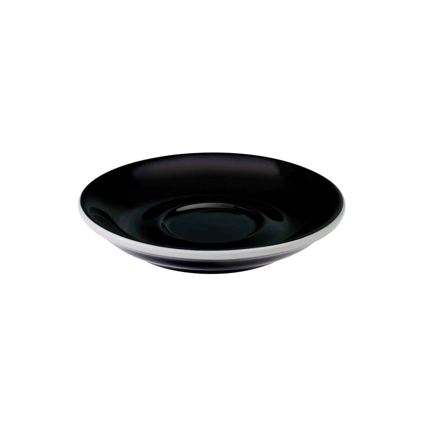 Loveramics Egg Espresso Saucer (Black) 11.5cm