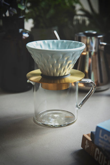 The Loveramics Mellow Coffee Dripper Collection (Celadon Blue)