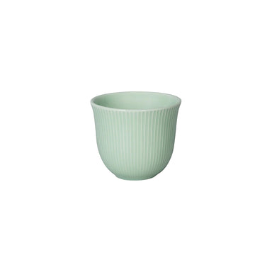 Loveramics Brewers 250ml Embossed Cappuccino / Drip Coffee Tasting Cup (Celadon Green)