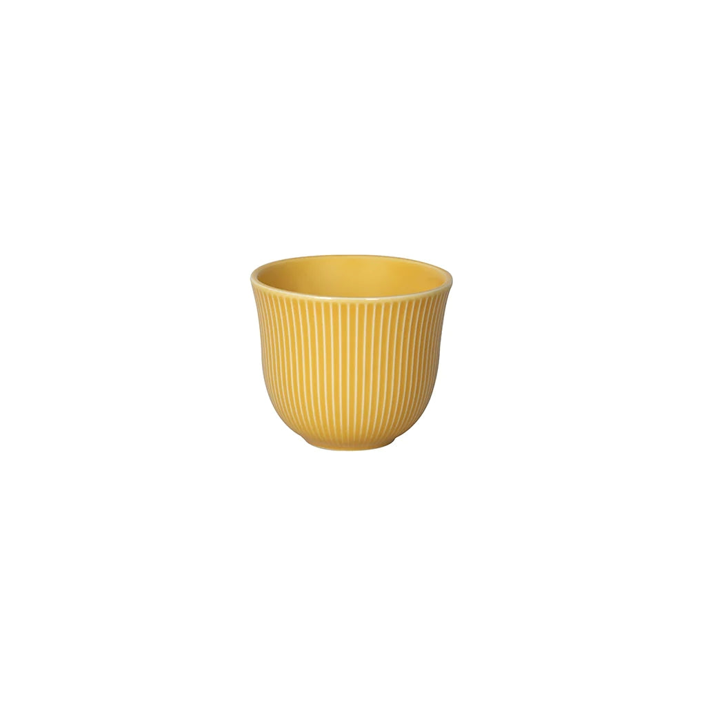 Loveramics Brewers 150ml Embossed Cappuccino Tasting Cup (Yellow)