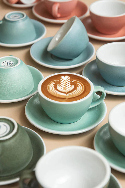 Loveramics Egg Mineral Flat White Cup (Emerald) 150ml